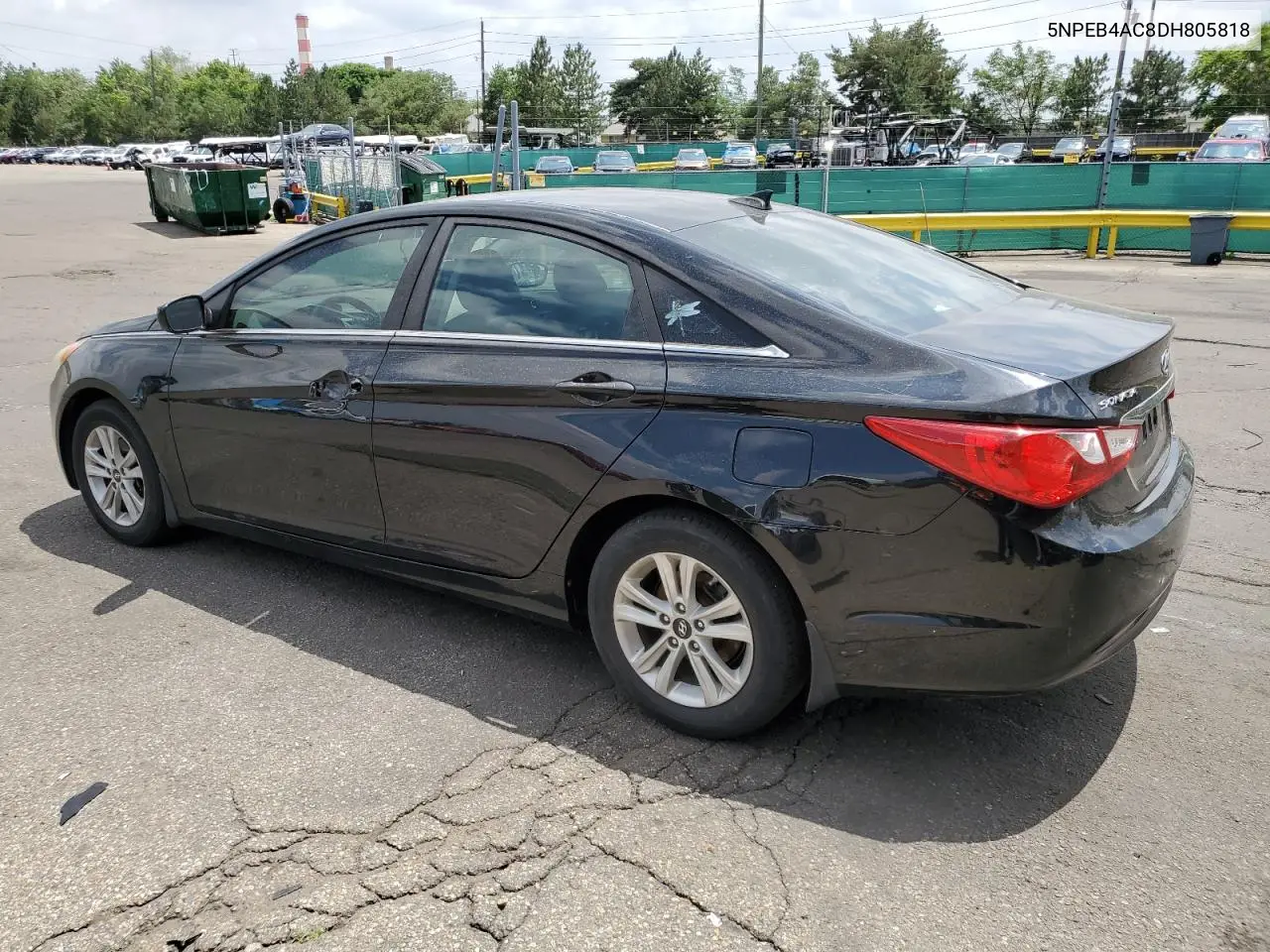 2013 Hyundai Sonata Gls VIN: 5NPEB4AC8DH805818 Lot: 63005305