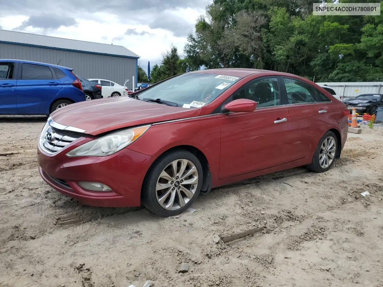 2013 Hyundai Sonata Se VIN: 5NPEC4AC0DH780801 Lot: 63085515