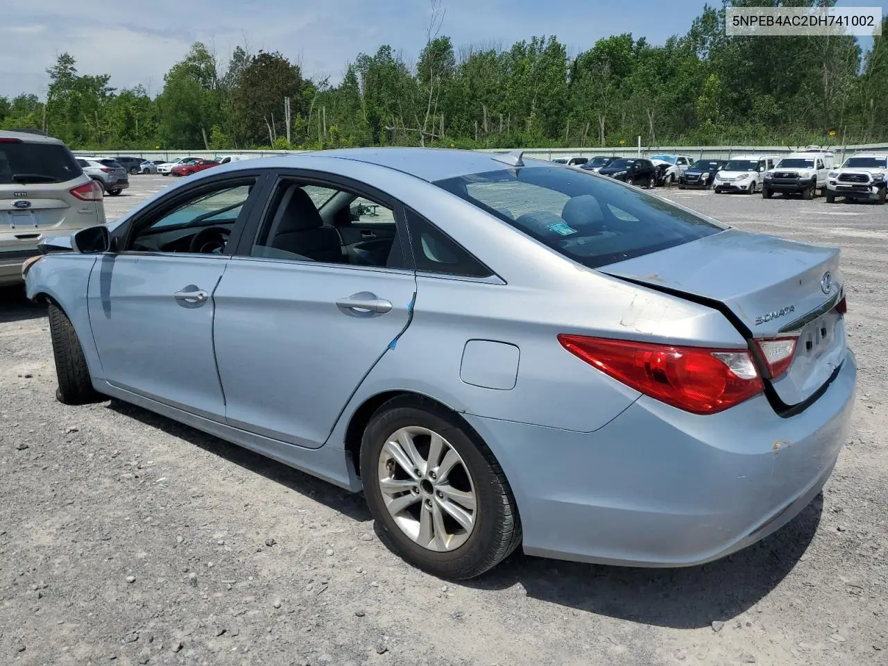 2013 Hyundai Sonata Gls VIN: 5NPEB4AC2DH741002 Lot: 63092615