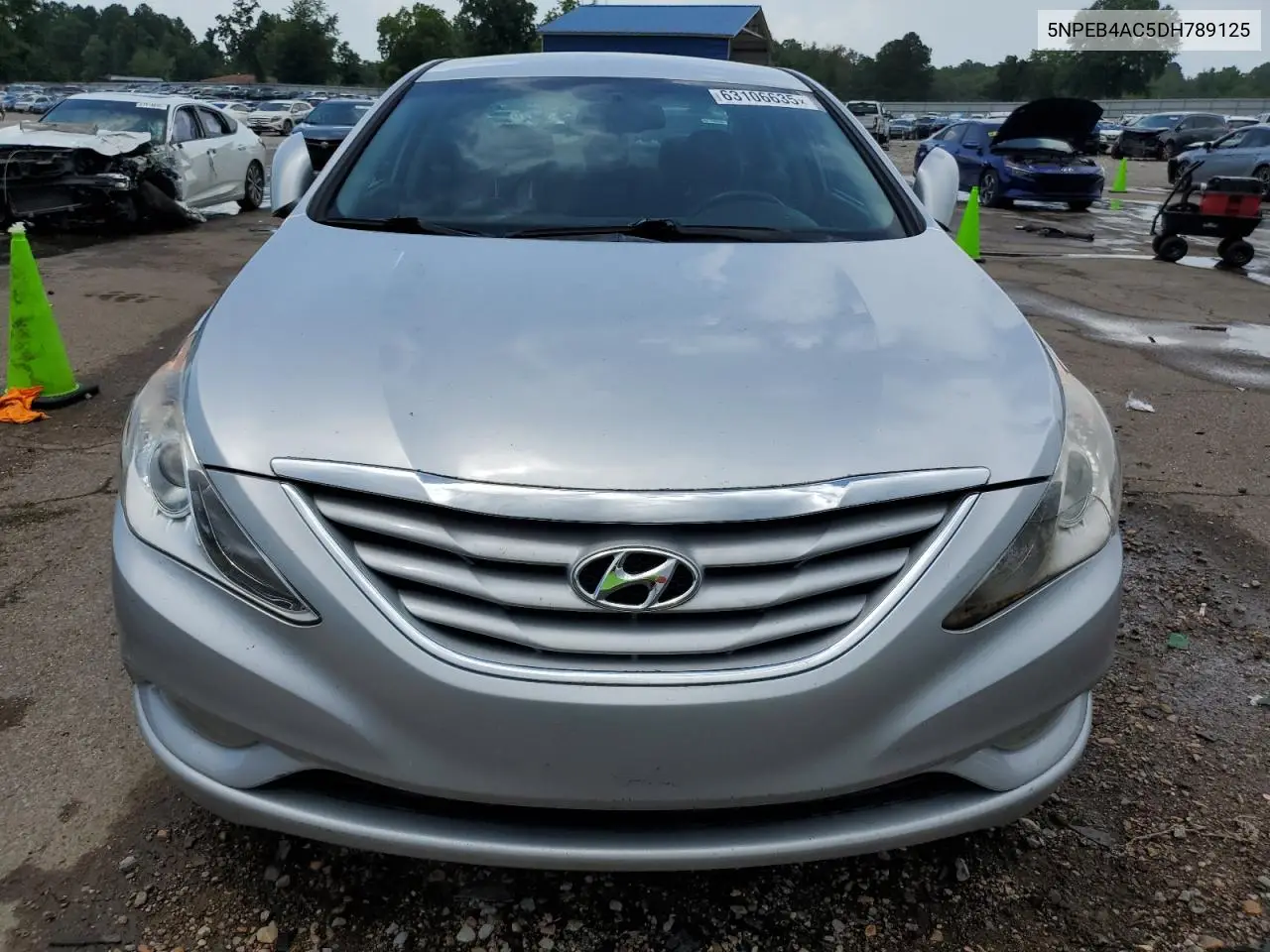 2013 Hyundai Sonata Gls VIN: 5NPEB4AC5DH789125 Lot: 63106635