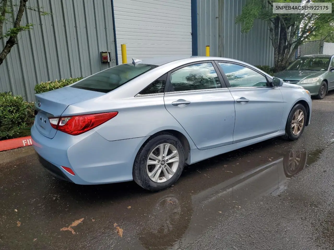 2014 Hyundai Sonata Gls VIN: 5NPEB4AC5EH922175 Lot: 52581525
