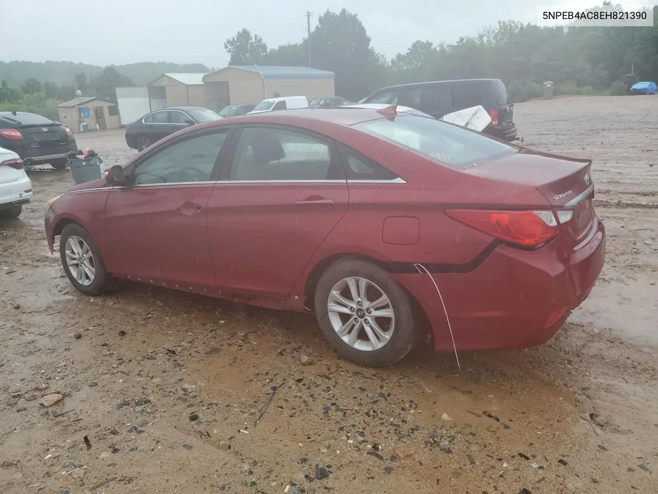 2014 Hyundai Sonata Gls VIN: 5NPEB4AC8EH821390 Lot: 56320755