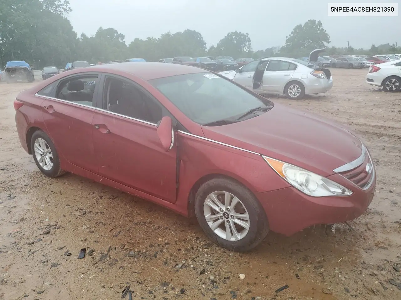 2014 Hyundai Sonata Gls VIN: 5NPEB4AC8EH821390 Lot: 56320755