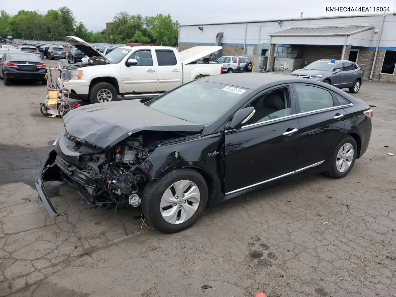 2014 Hyundai Sonata Hybrid VIN: KMHEC4A44EA118054 Lot: 56722615