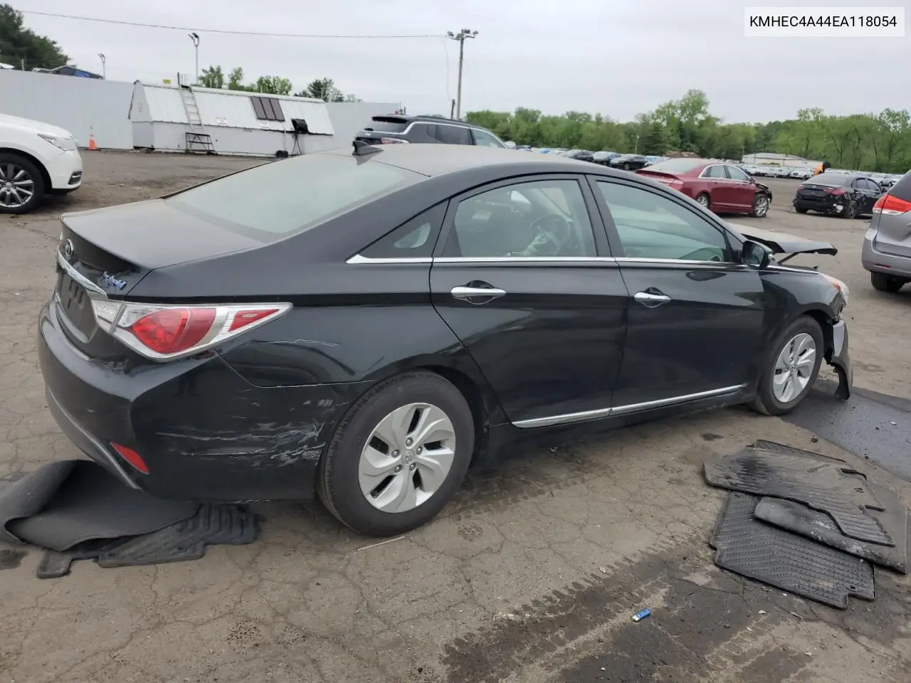 2014 Hyundai Sonata Hybrid VIN: KMHEC4A44EA118054 Lot: 56722615