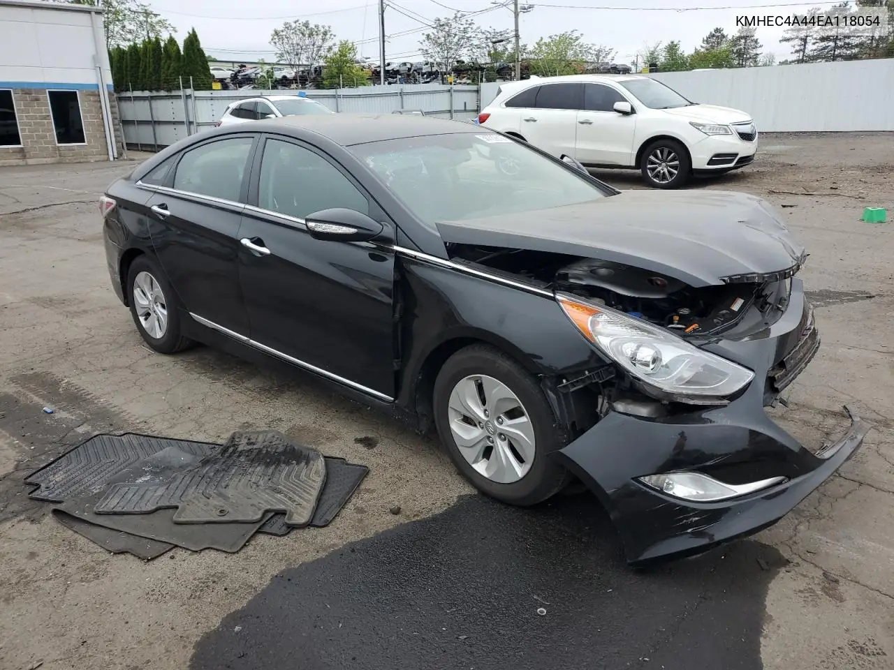 2014 Hyundai Sonata Hybrid VIN: KMHEC4A44EA118054 Lot: 56722615