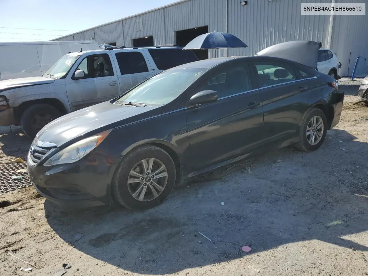 2014 Hyundai Sonata Gls VIN: 5NPEB4AC1EH866610 Lot: 56816835