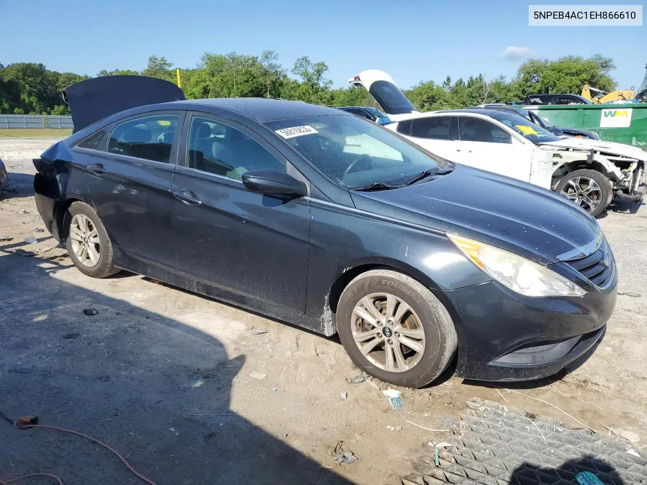 2014 Hyundai Sonata Gls VIN: 5NPEB4AC1EH866610 Lot: 56816835