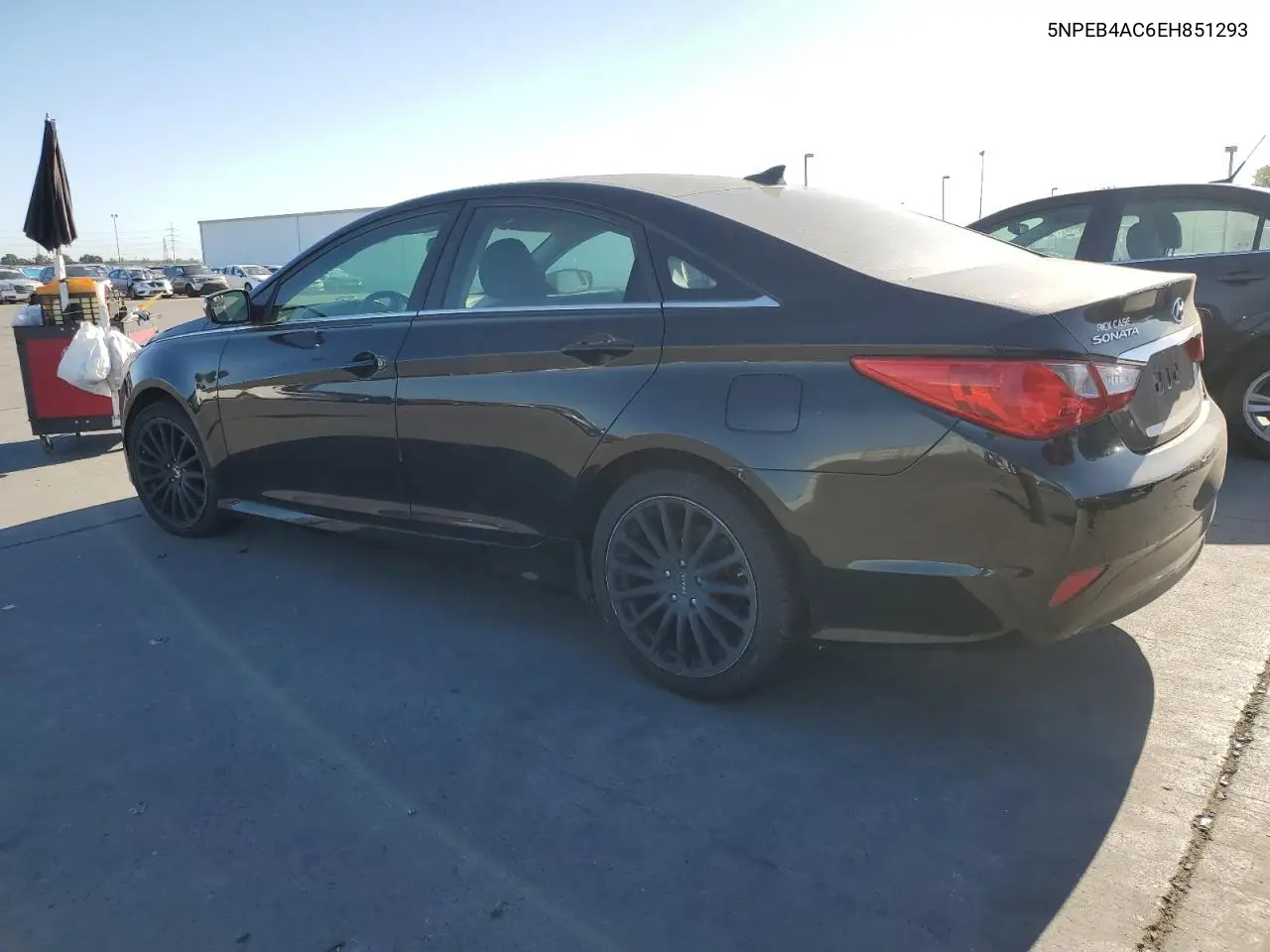 2014 Hyundai Sonata Gls VIN: 5NPEB4AC6EH851293 Lot: 56903745