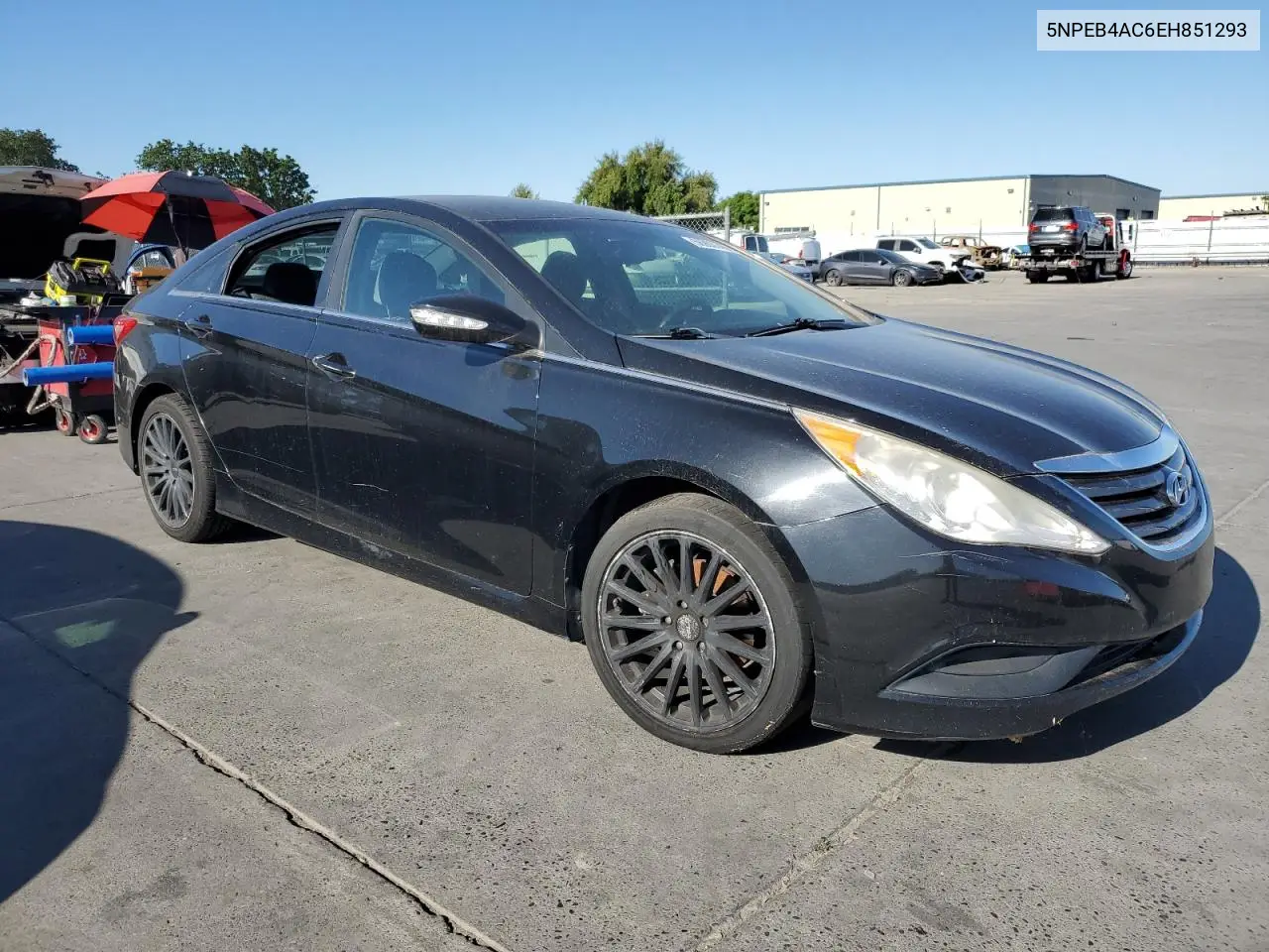 2014 Hyundai Sonata Gls VIN: 5NPEB4AC6EH851293 Lot: 56903745