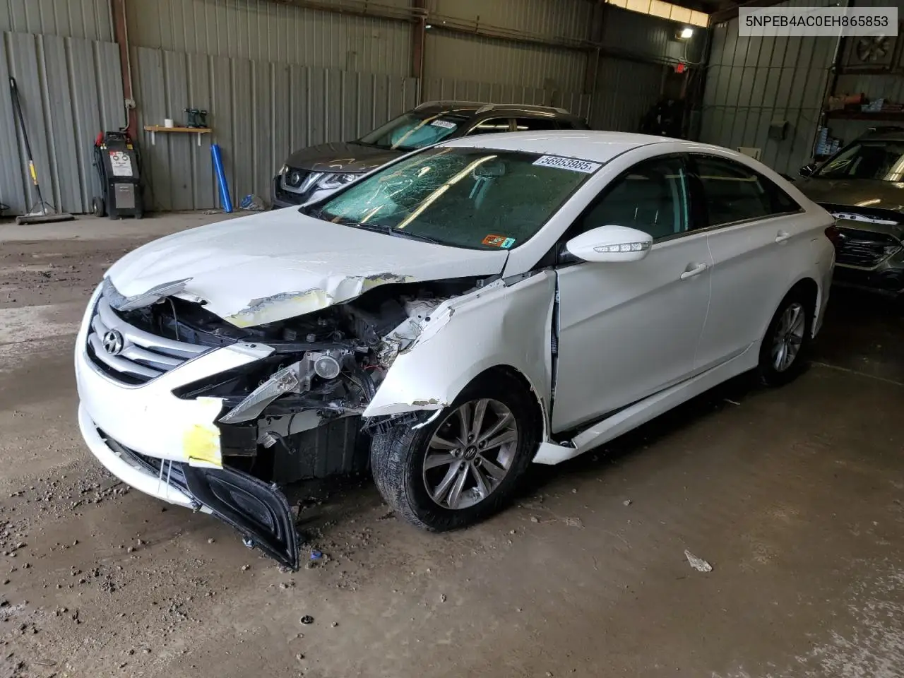 2014 Hyundai Sonata Gls VIN: 5NPEB4AC0EH865853 Lot: 56953985