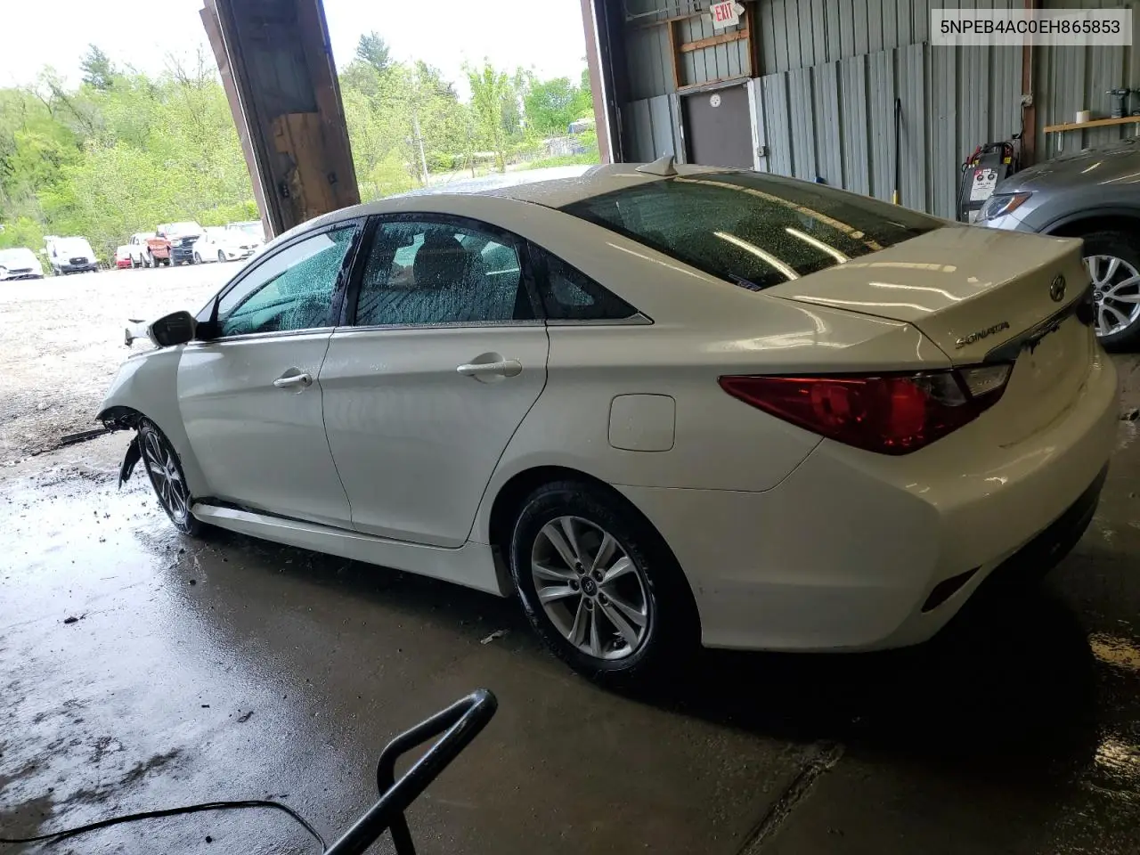 2014 Hyundai Sonata Gls VIN: 5NPEB4AC0EH865853 Lot: 56953985