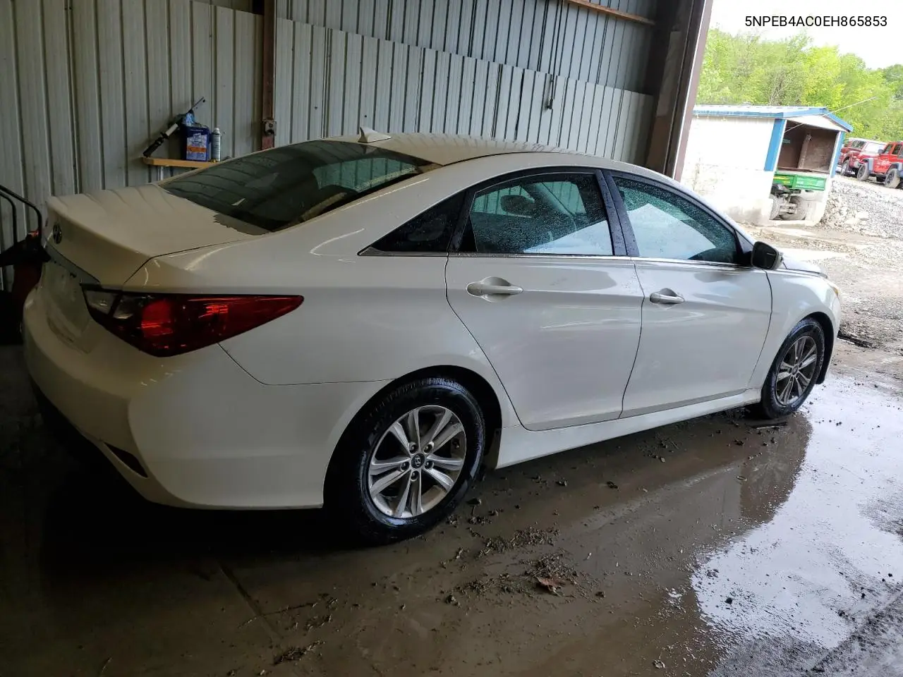 2014 Hyundai Sonata Gls VIN: 5NPEB4AC0EH865853 Lot: 56953985