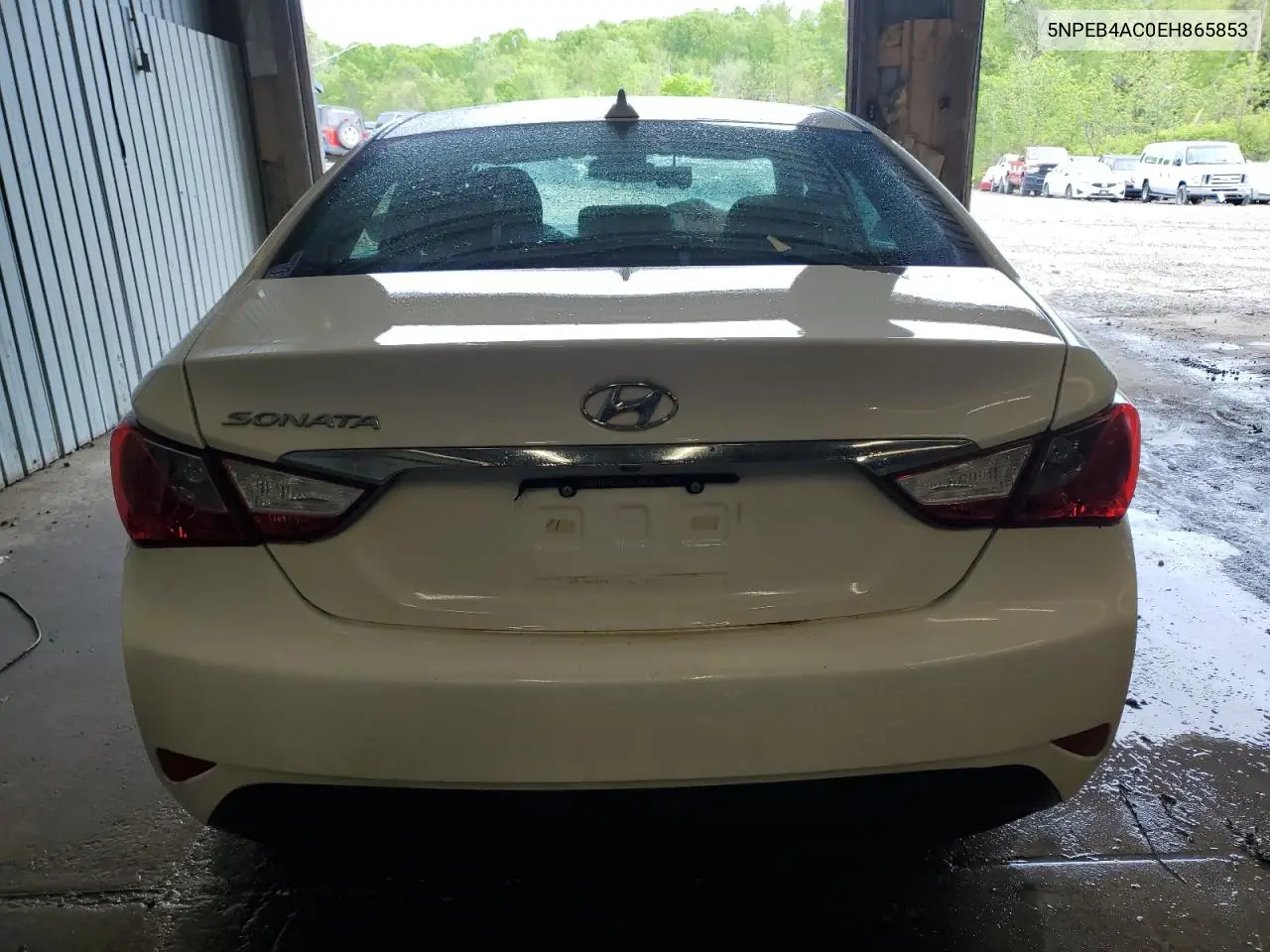 2014 Hyundai Sonata Gls VIN: 5NPEB4AC0EH865853 Lot: 56953985