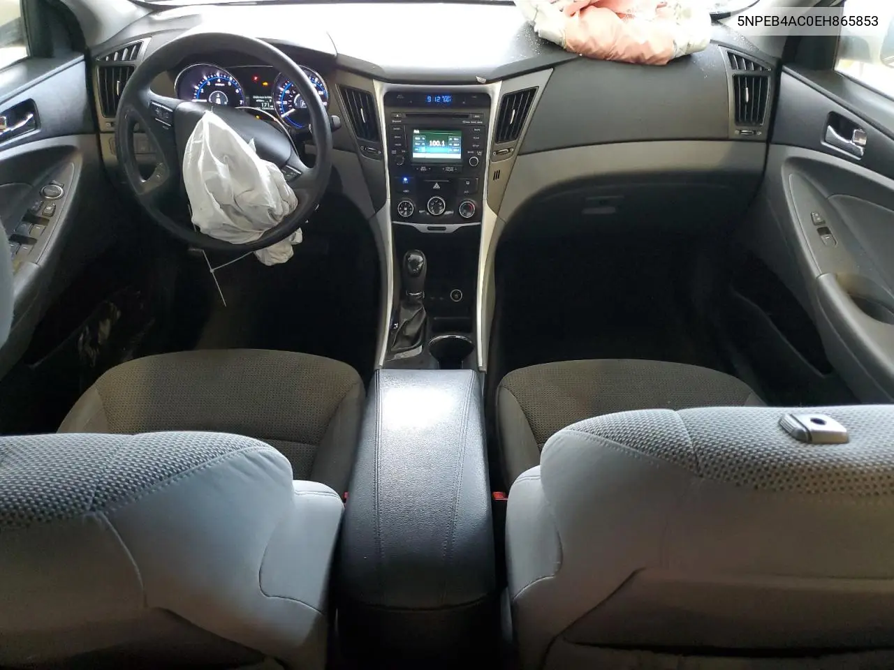 2014 Hyundai Sonata Gls VIN: 5NPEB4AC0EH865853 Lot: 56953985