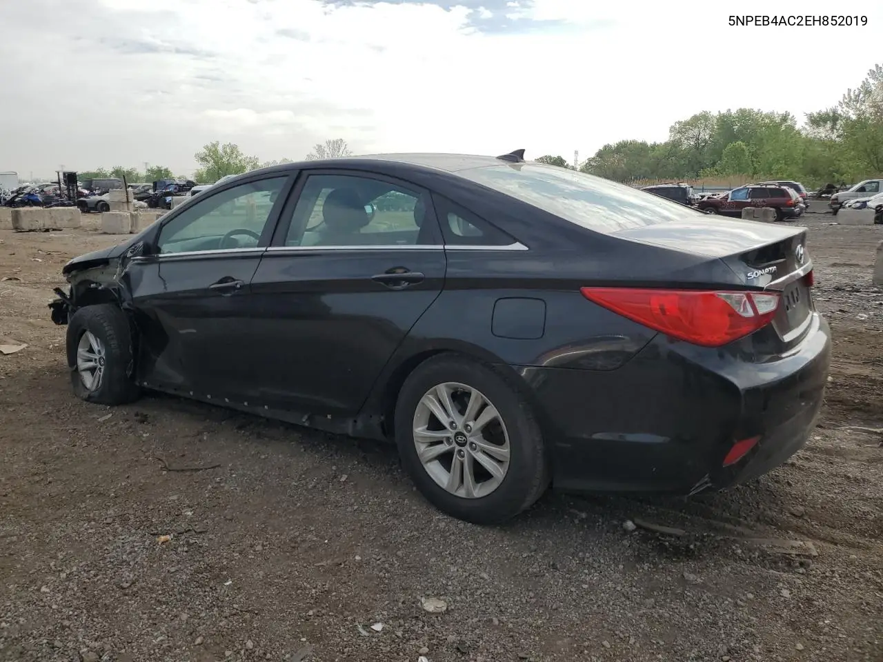 2014 Hyundai Sonata Gls VIN: 5NPEB4AC2EH852019 Lot: 56962875
