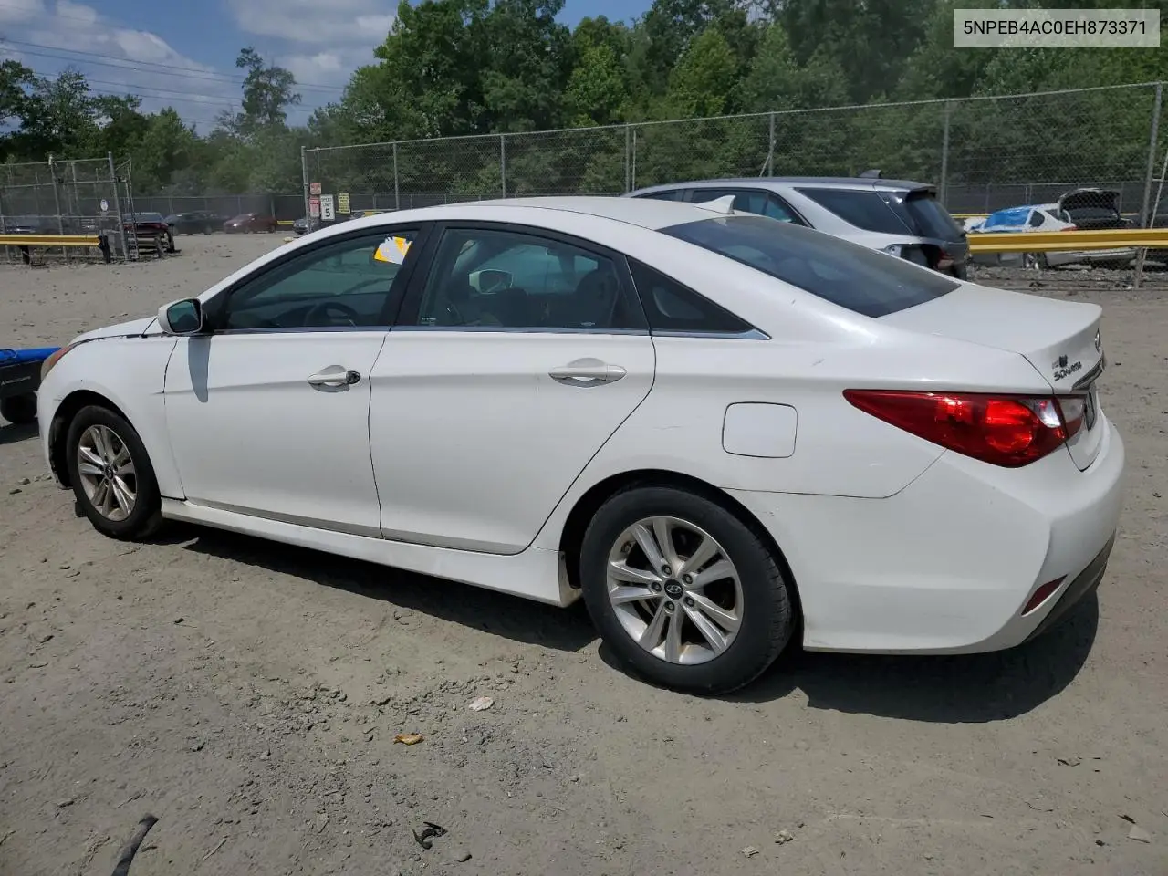 2014 Hyundai Sonata Gls VIN: 5NPEB4AC0EH873371 Lot: 60071755