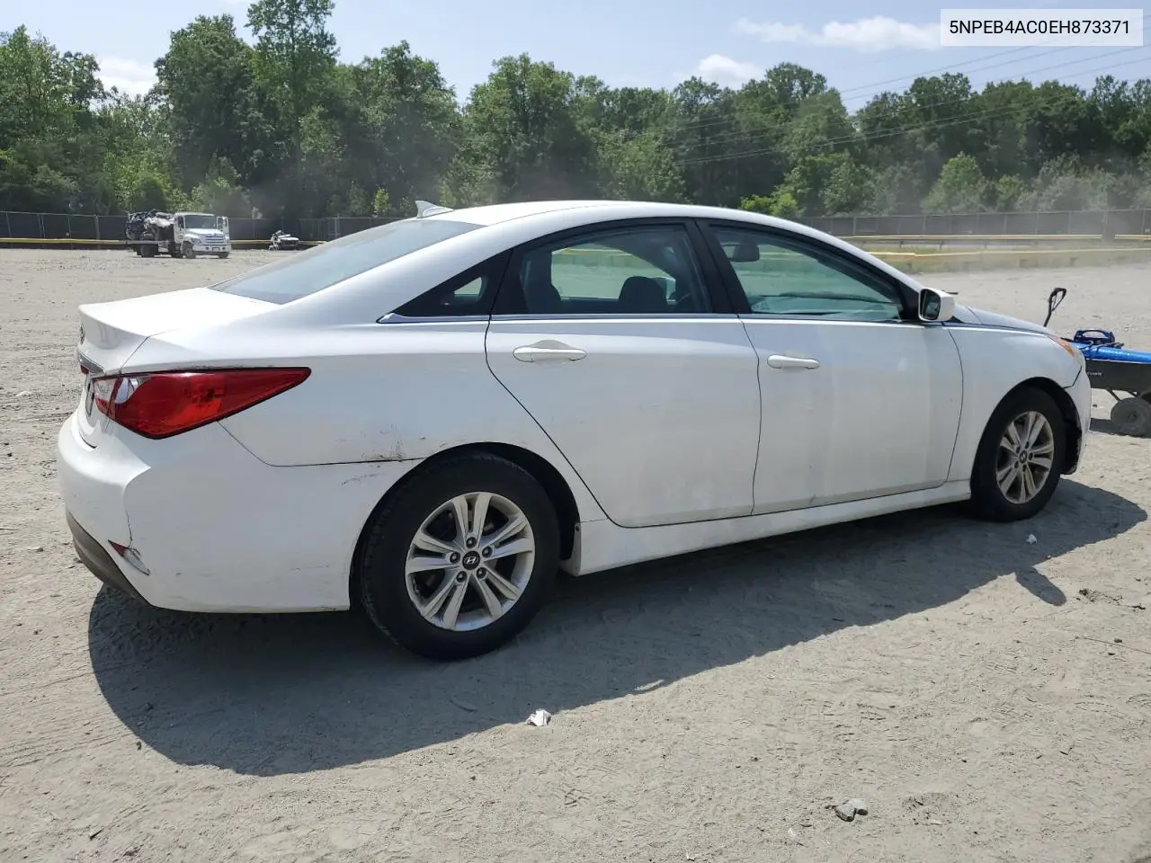 2014 Hyundai Sonata Gls VIN: 5NPEB4AC0EH873371 Lot: 60071755