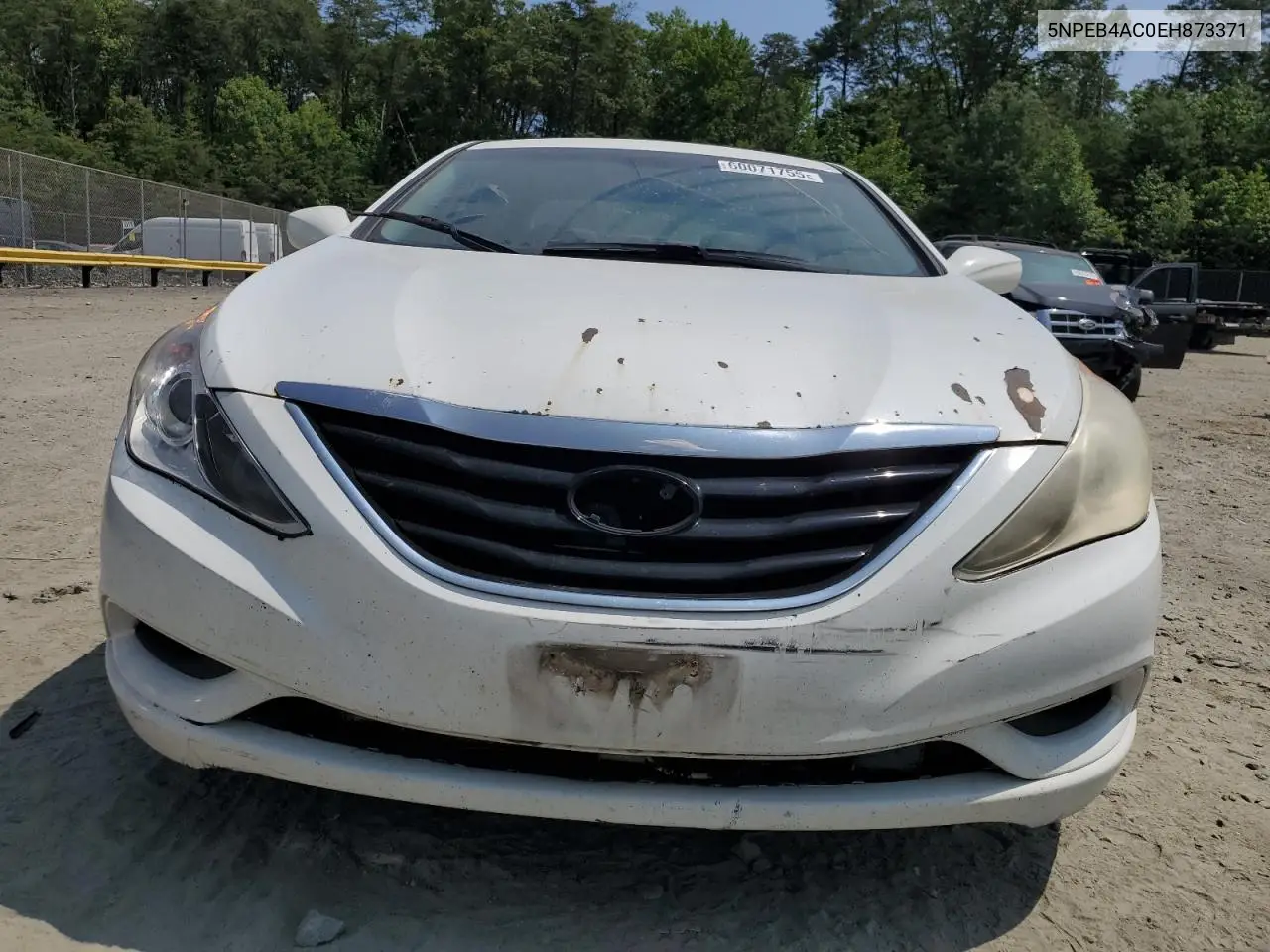 2014 Hyundai Sonata Gls VIN: 5NPEB4AC0EH873371 Lot: 60071755