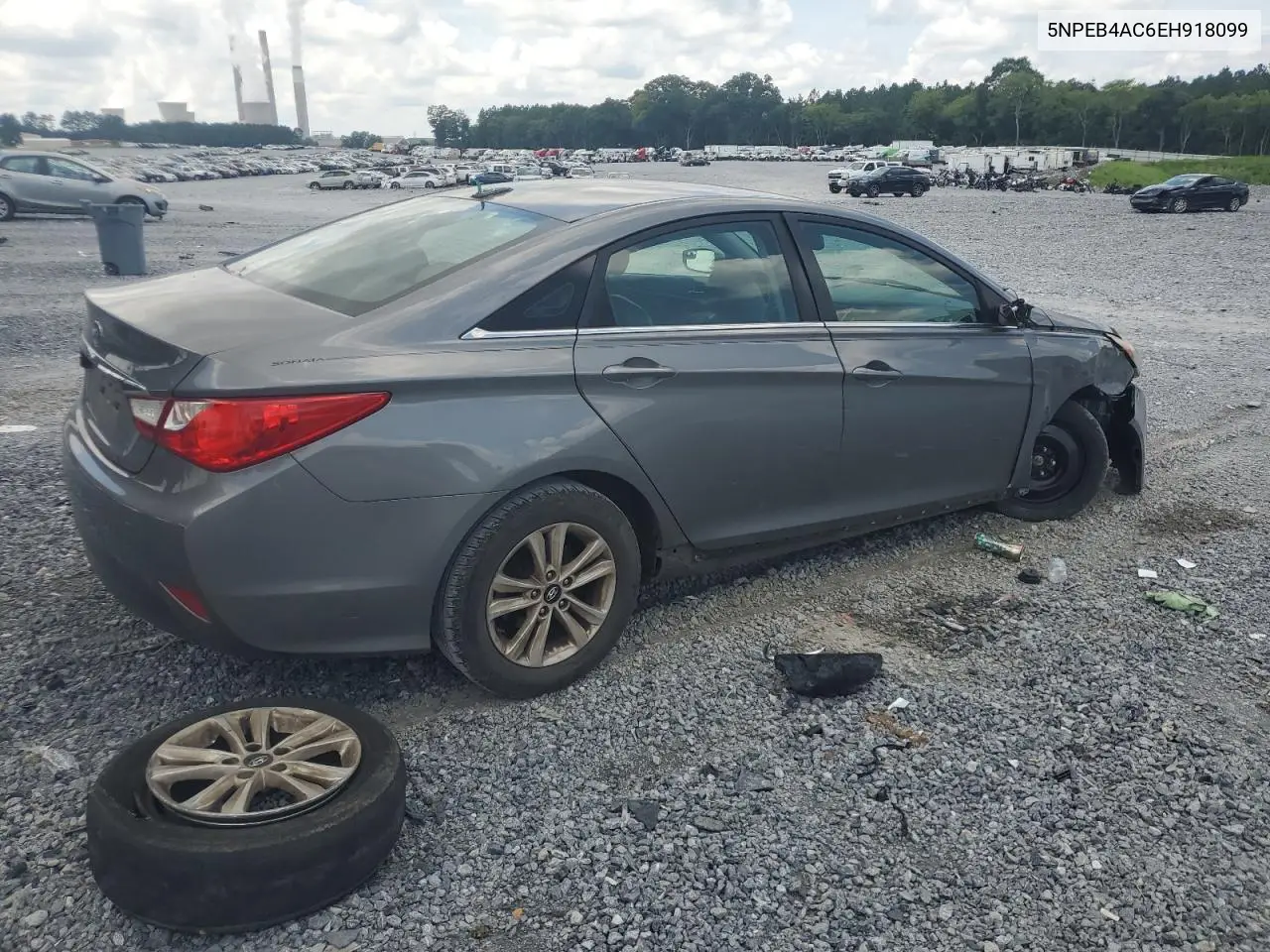 2014 Hyundai Sonata Gls VIN: 5NPEB4AC6EH918099 Lot: 62624425