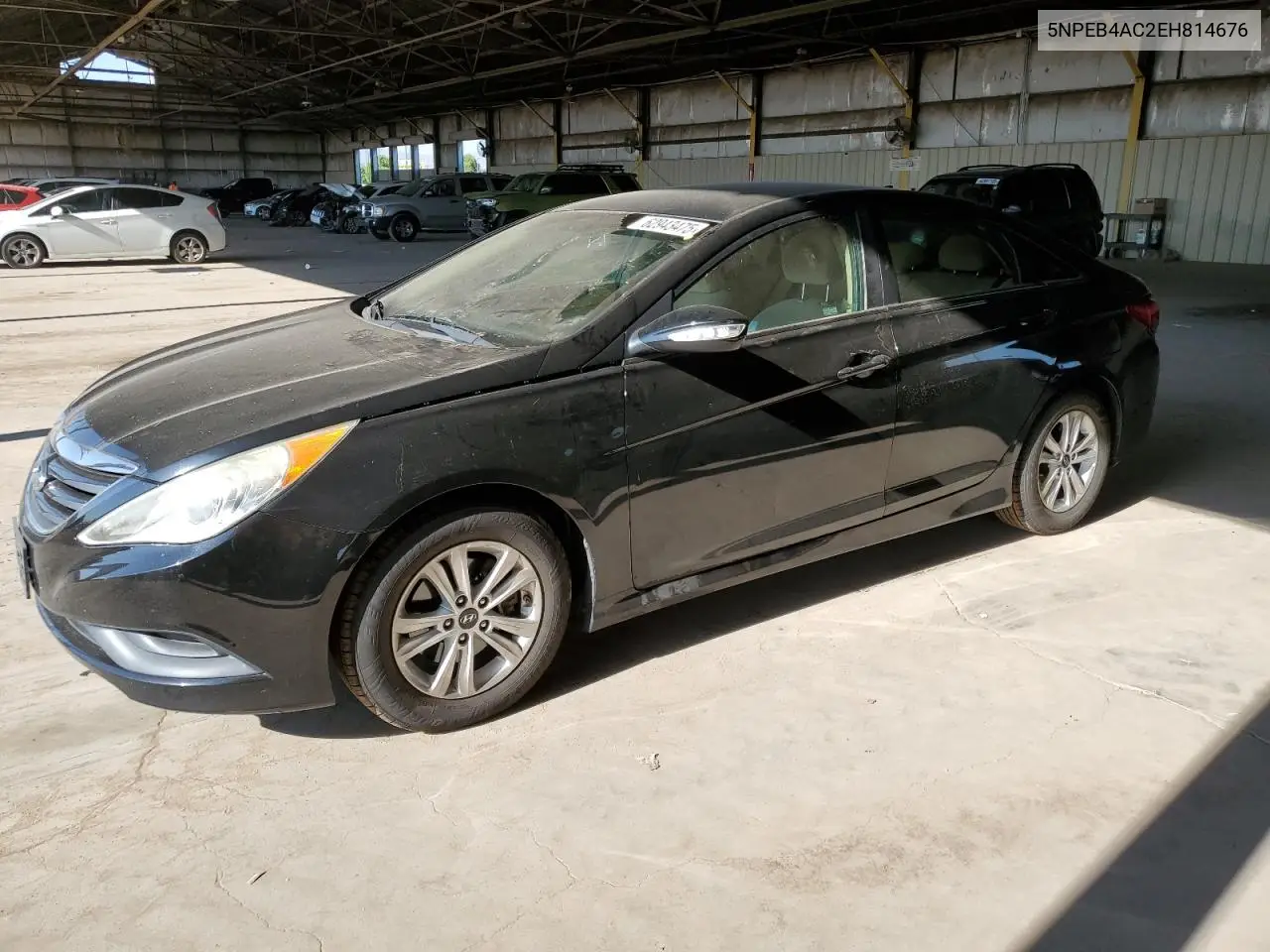 2014 Hyundai Sonata Gls VIN: 5NPEB4AC2EH814676 Lot: 62943475
