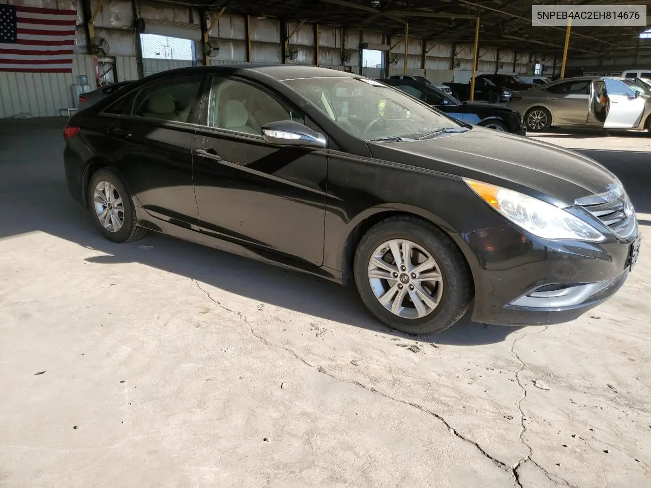 2014 Hyundai Sonata Gls VIN: 5NPEB4AC2EH814676 Lot: 62943475
