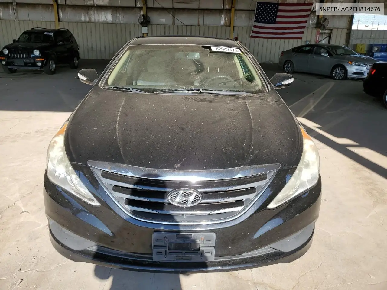2014 Hyundai Sonata Gls VIN: 5NPEB4AC2EH814676 Lot: 62943475