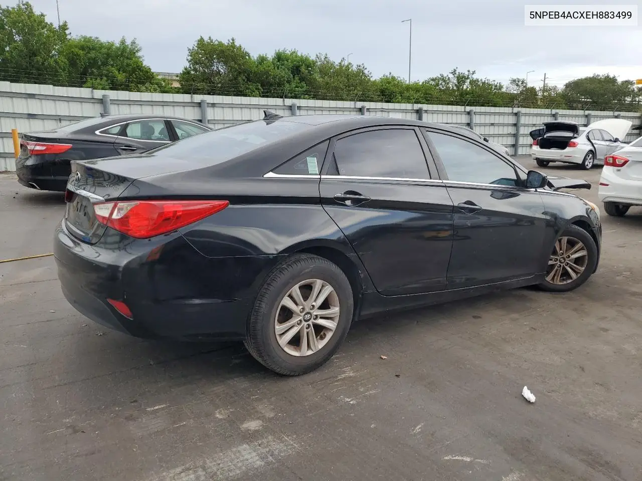2014 Hyundai Sonata Gls VIN: 5NPEB4ACXEH883499 Lot: 63054325