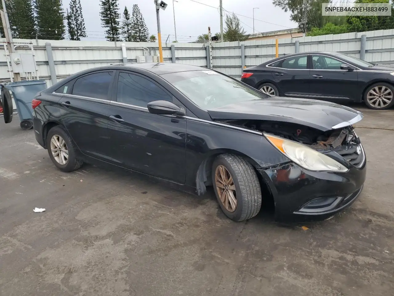 2014 Hyundai Sonata Gls VIN: 5NPEB4ACXEH883499 Lot: 63054325