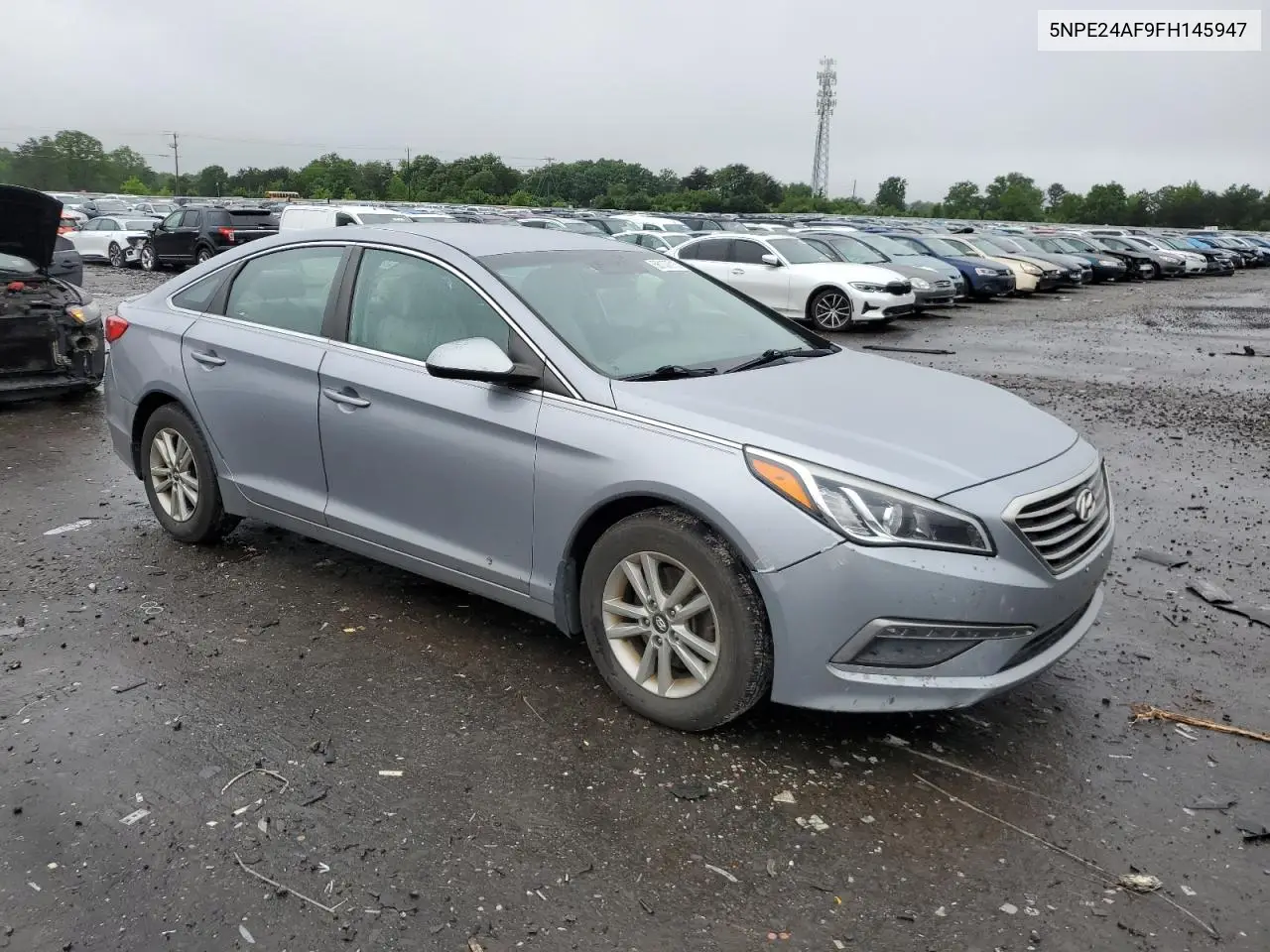 2015 Hyundai Sonata Se VIN: 5NPE24AF9FH145947 Lot: 56137615