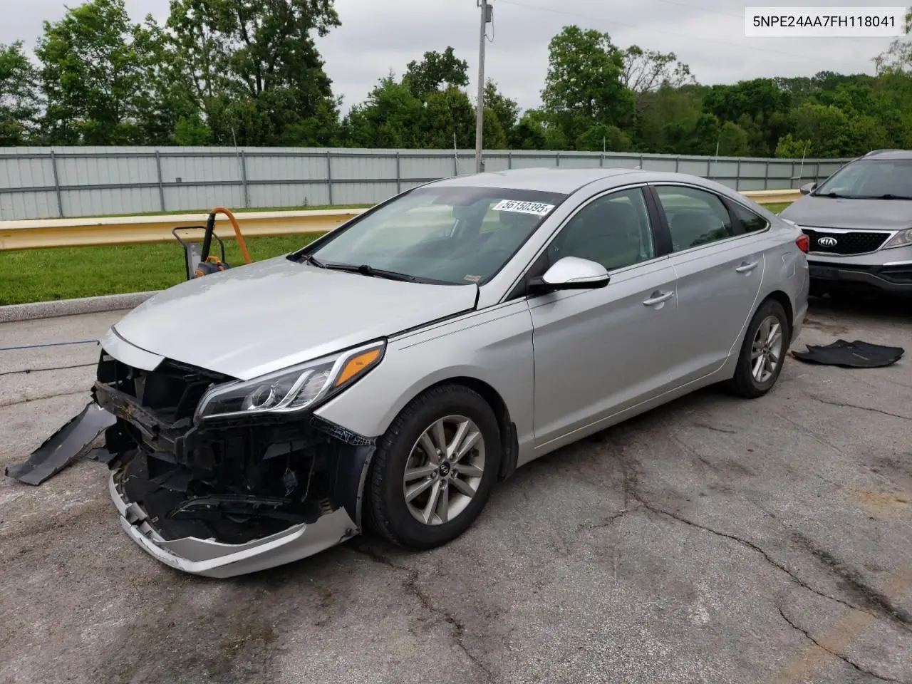 2015 Hyundai Sonata Eco VIN: 5NPE24AA7FH118041 Lot: 56150395