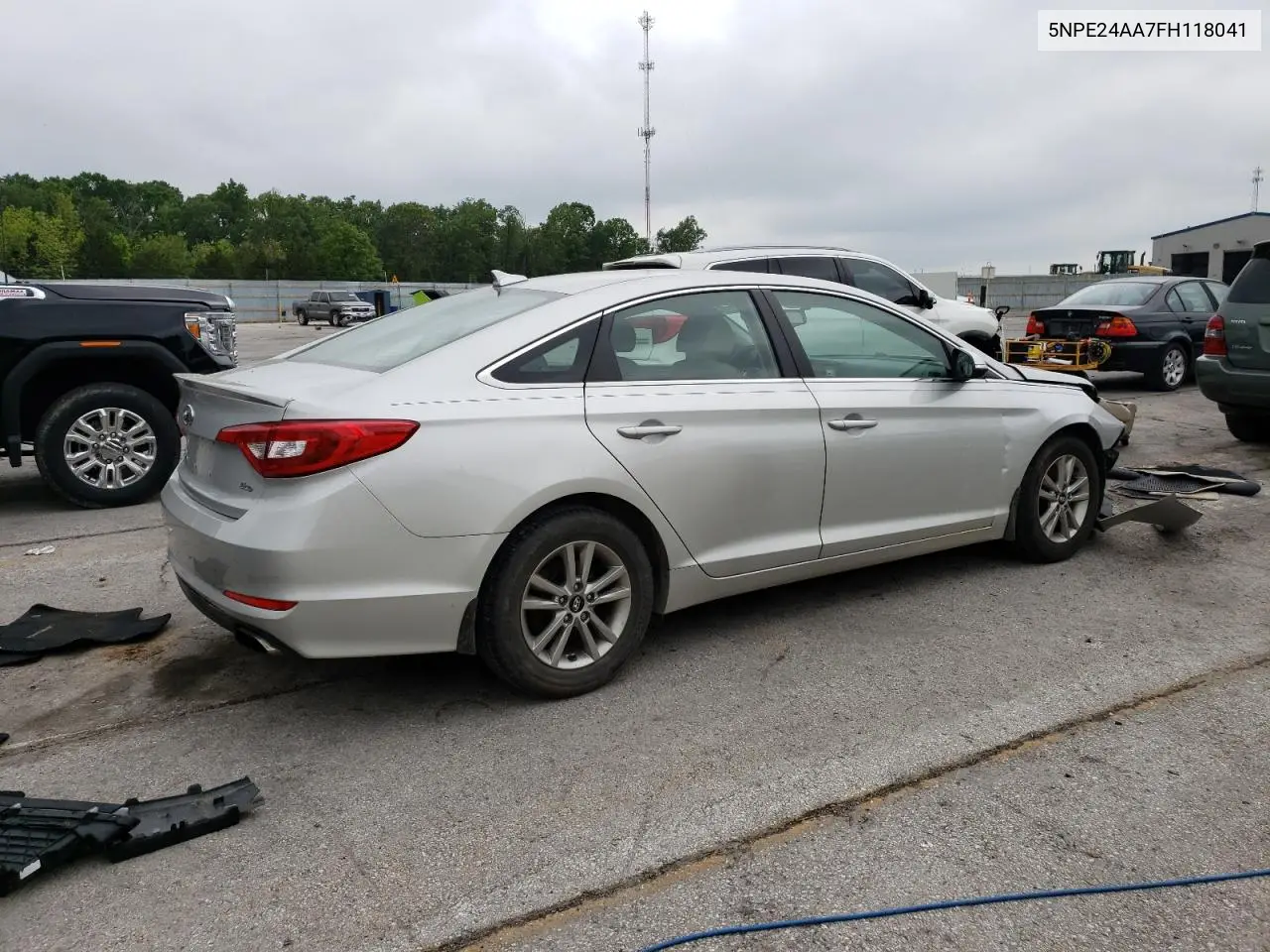 2015 Hyundai Sonata Eco VIN: 5NPE24AA7FH118041 Lot: 56150395
