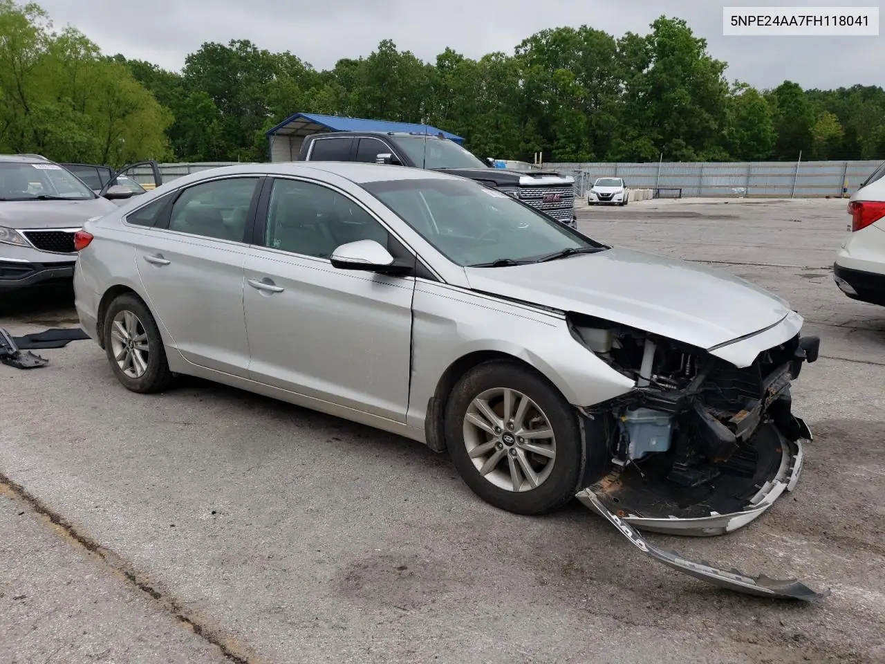 2015 Hyundai Sonata Eco VIN: 5NPE24AA7FH118041 Lot: 56150395