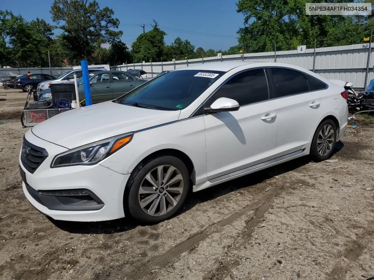 2015 Hyundai Sonata Sport VIN: 5NPE34AF1FH034354 Lot: 56332305