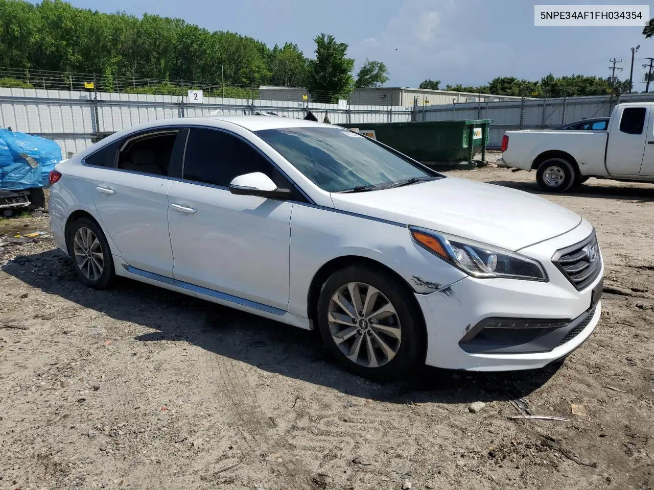 2015 Hyundai Sonata Sport VIN: 5NPE34AF1FH034354 Lot: 56332305