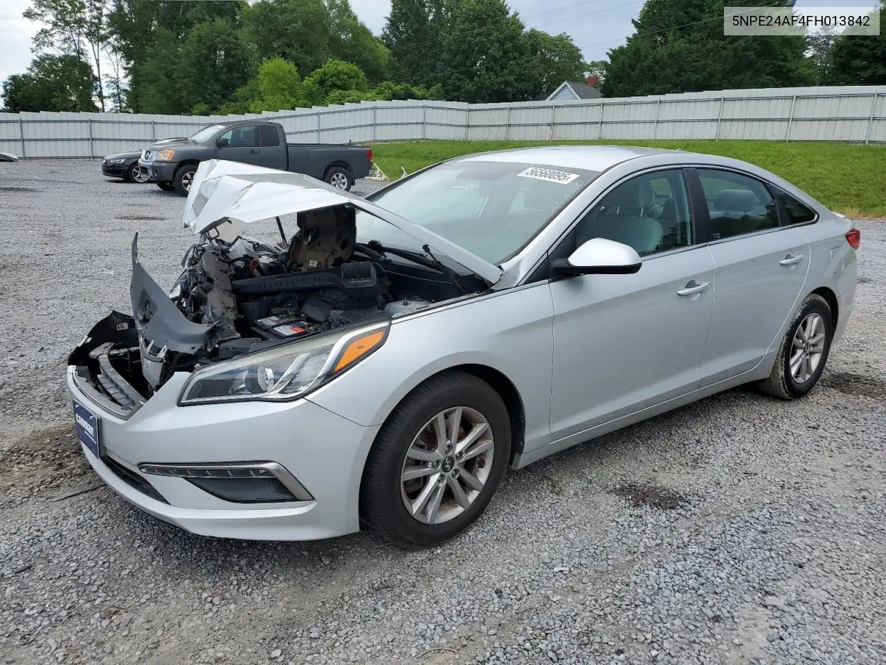 5npe24af4fh013842 5NPE24AF4FH013842 2015 Hyundai Sonata Se