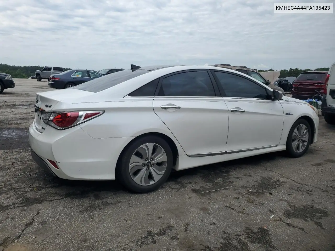 2015 Hyundai Sonata Hybrid VIN: KMHEC4A44FA135423 Lot: 56626725