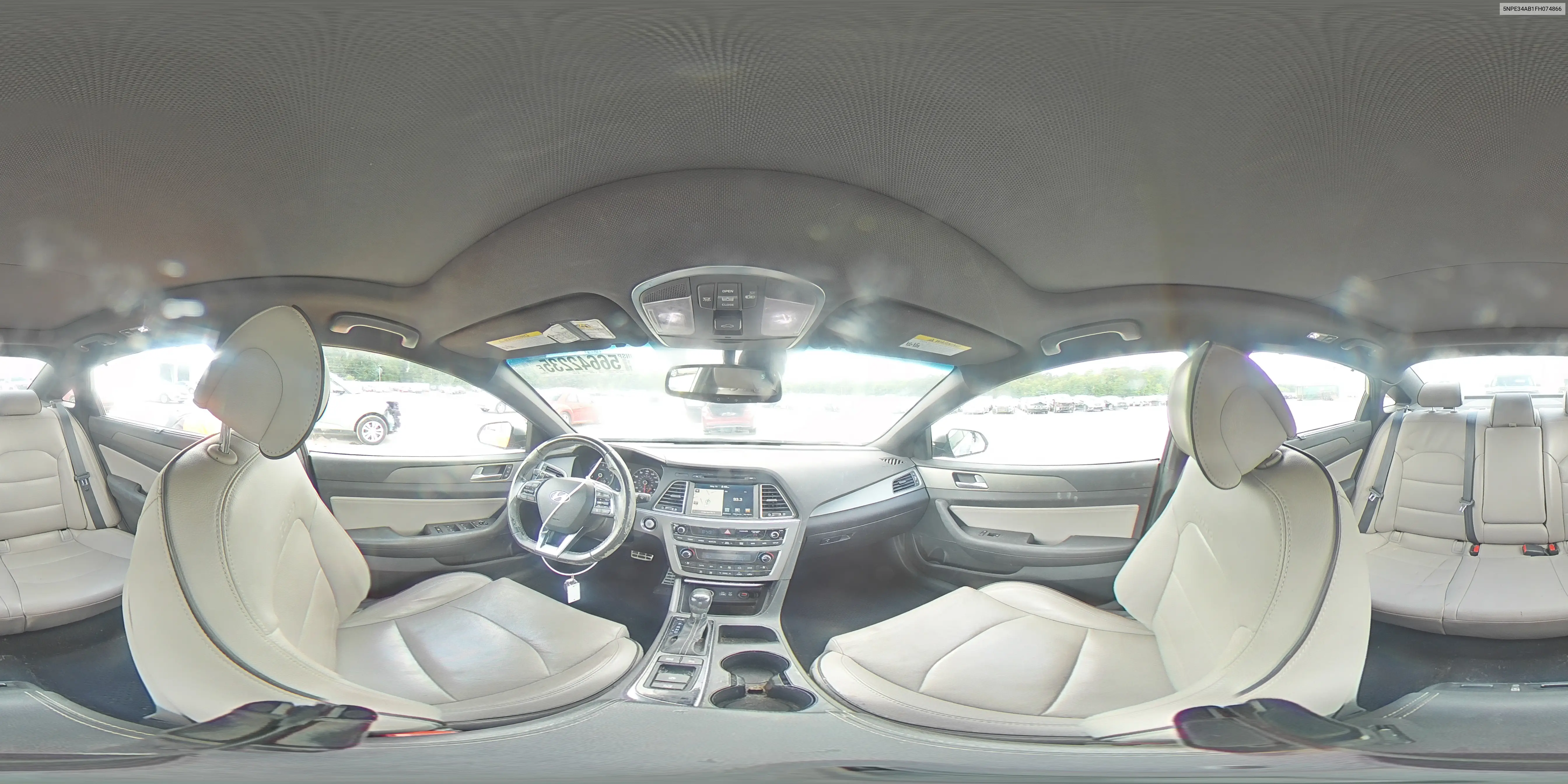 2015 Hyundai Sonata Sport VIN: 5NPE34AB1FH074866 Lot: 56642235