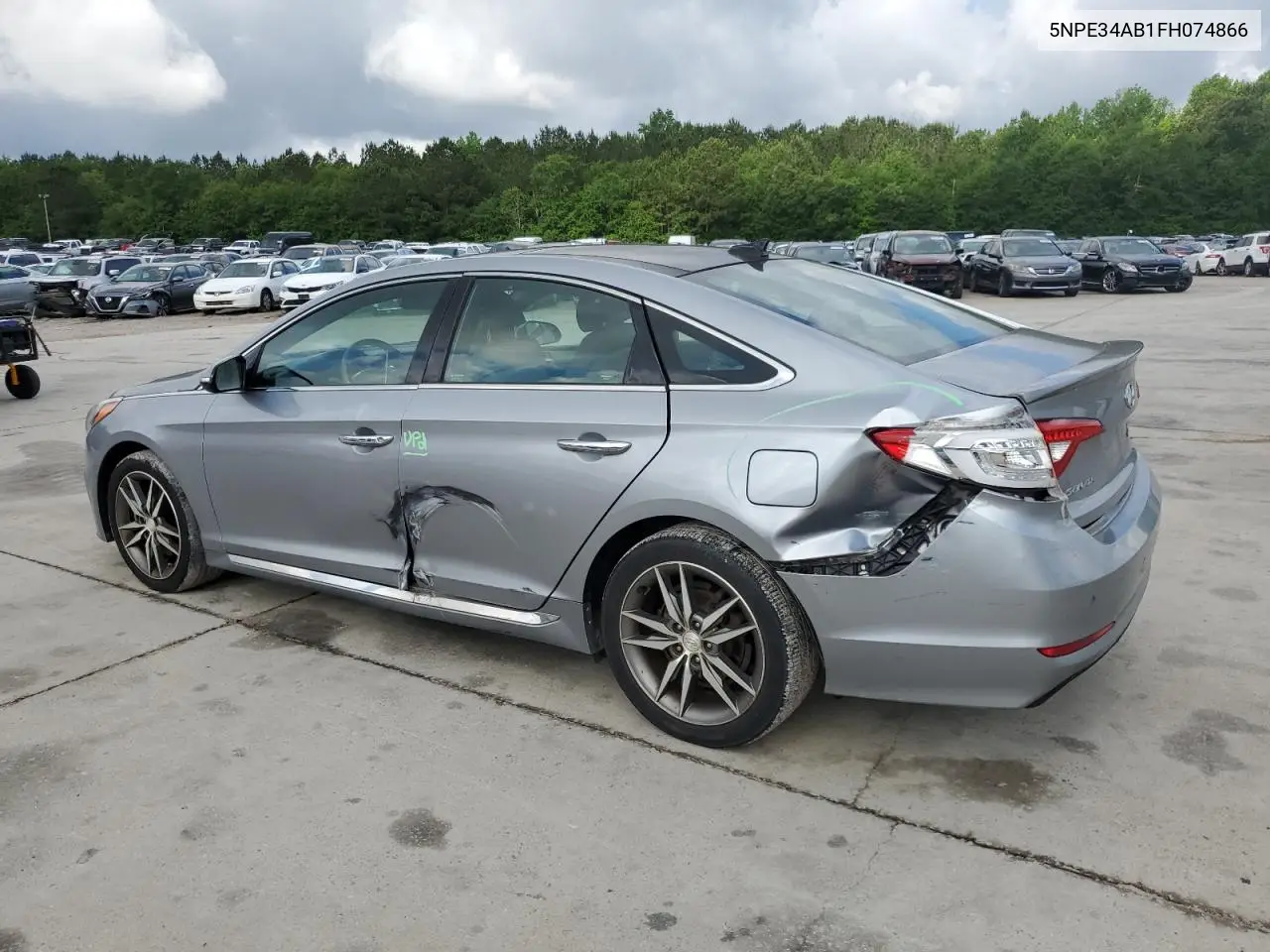 2015 Hyundai Sonata Sport VIN: 5NPE34AB1FH074866 Lot: 56642235