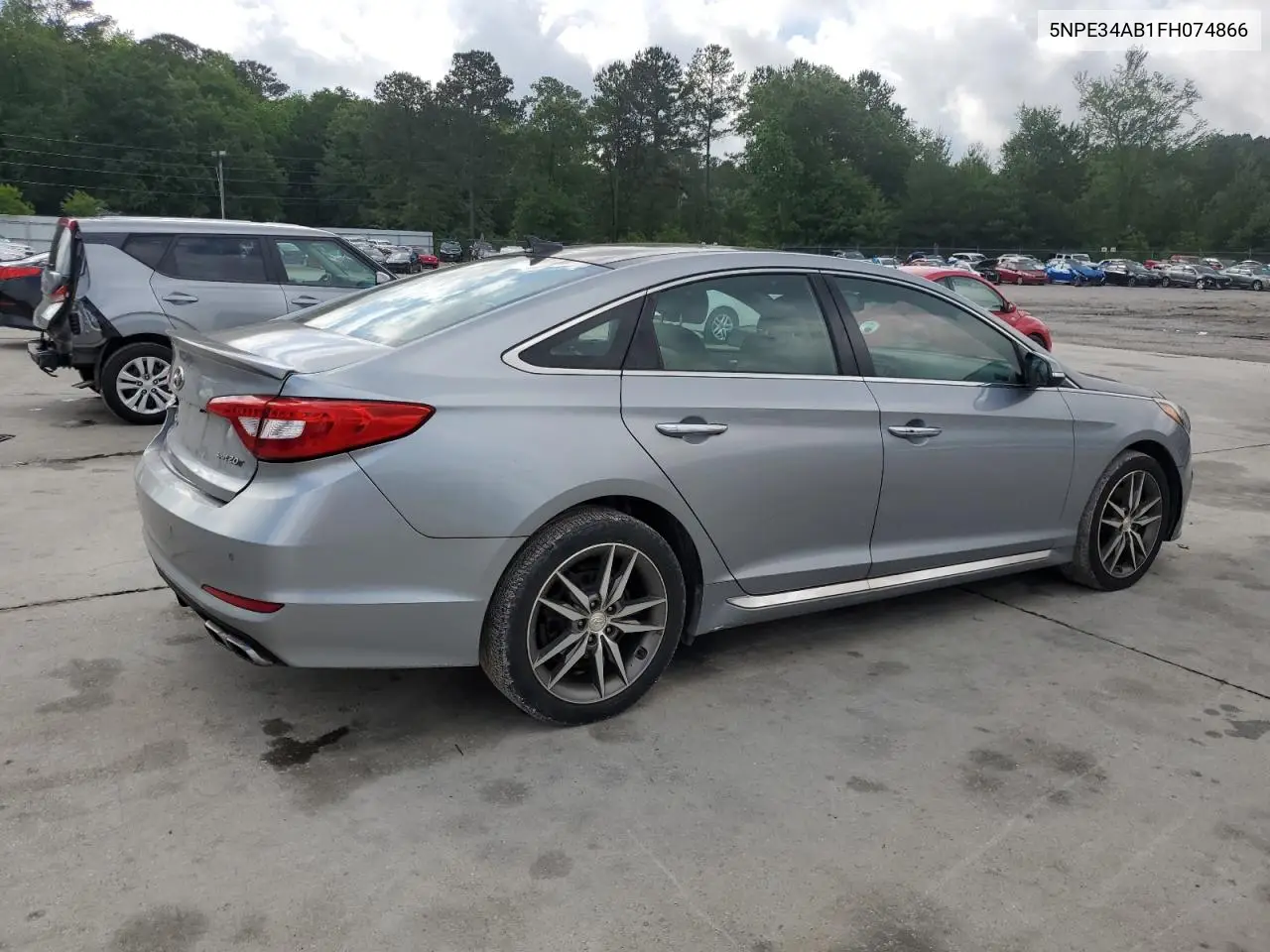 2015 Hyundai Sonata Sport VIN: 5NPE34AB1FH074866 Lot: 56642235