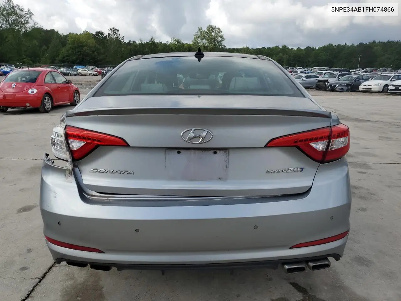 2015 Hyundai Sonata Sport VIN: 5NPE34AB1FH074866 Lot: 56642235