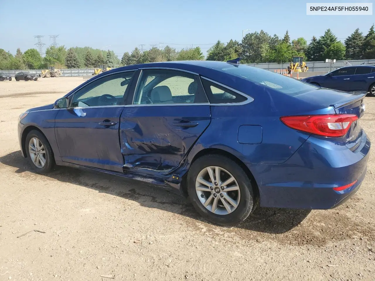 2015 Hyundai Sonata Se VIN: 5NPE24AF5FH055940 Lot: 56649205