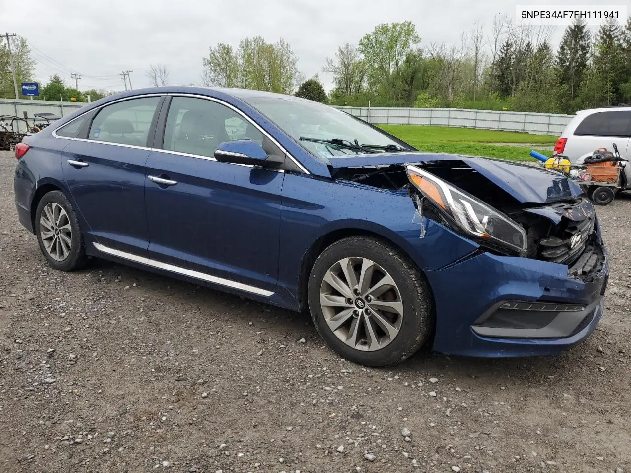 2015 Hyundai Sonata Sport VIN: 5NPE34AF7FH111941 Lot: 56842275