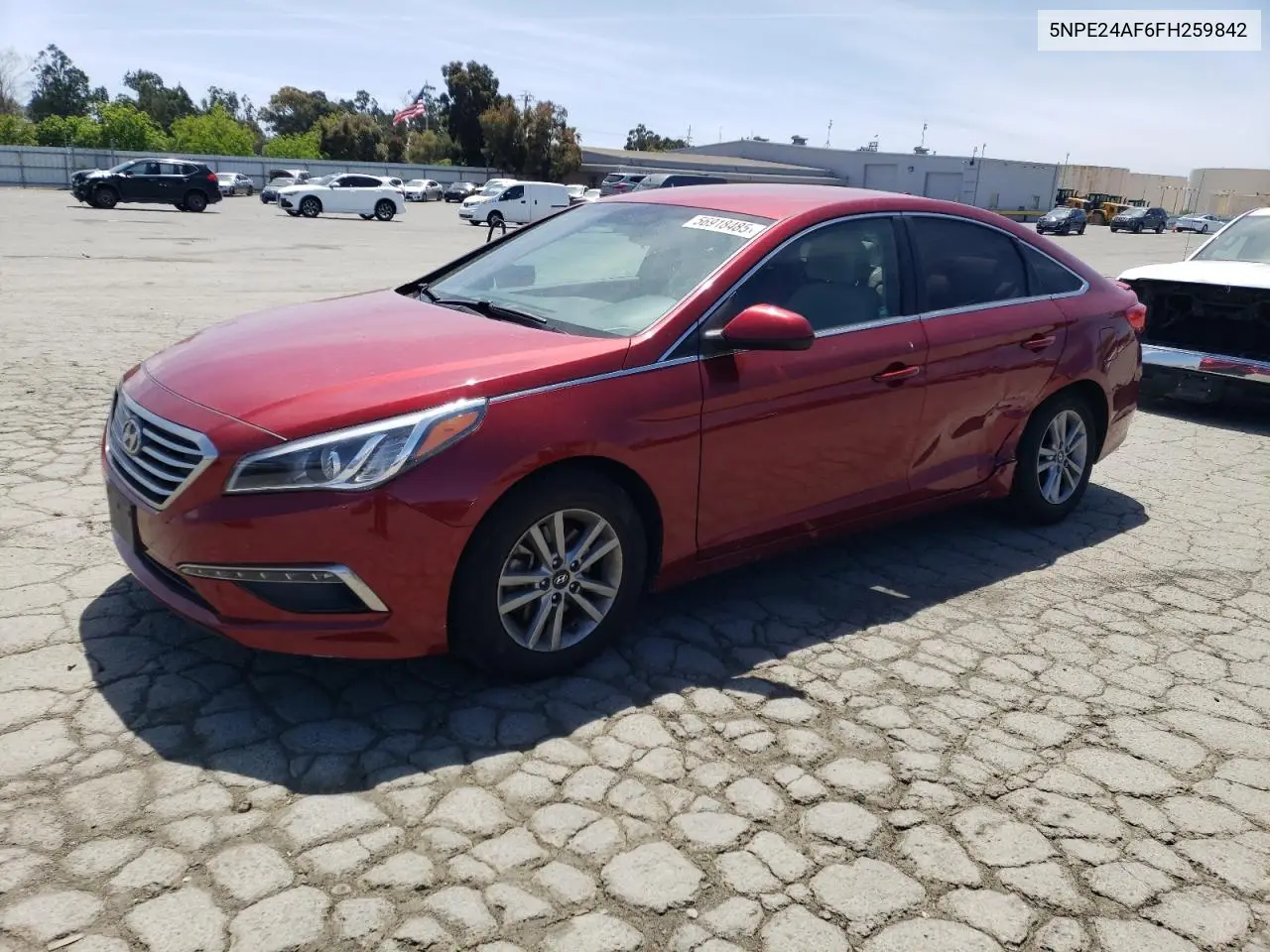 5npe24af6fh259842 5NPE24AF6FH259842 2015 Hyundai Sonata Se