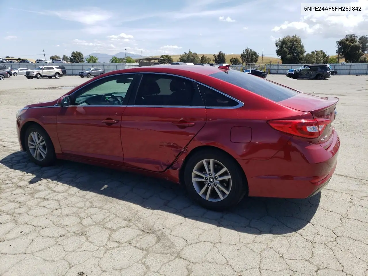 5npe24af6fh259842 5NPE24AF6FH259842 2015 Hyundai Sonata Se