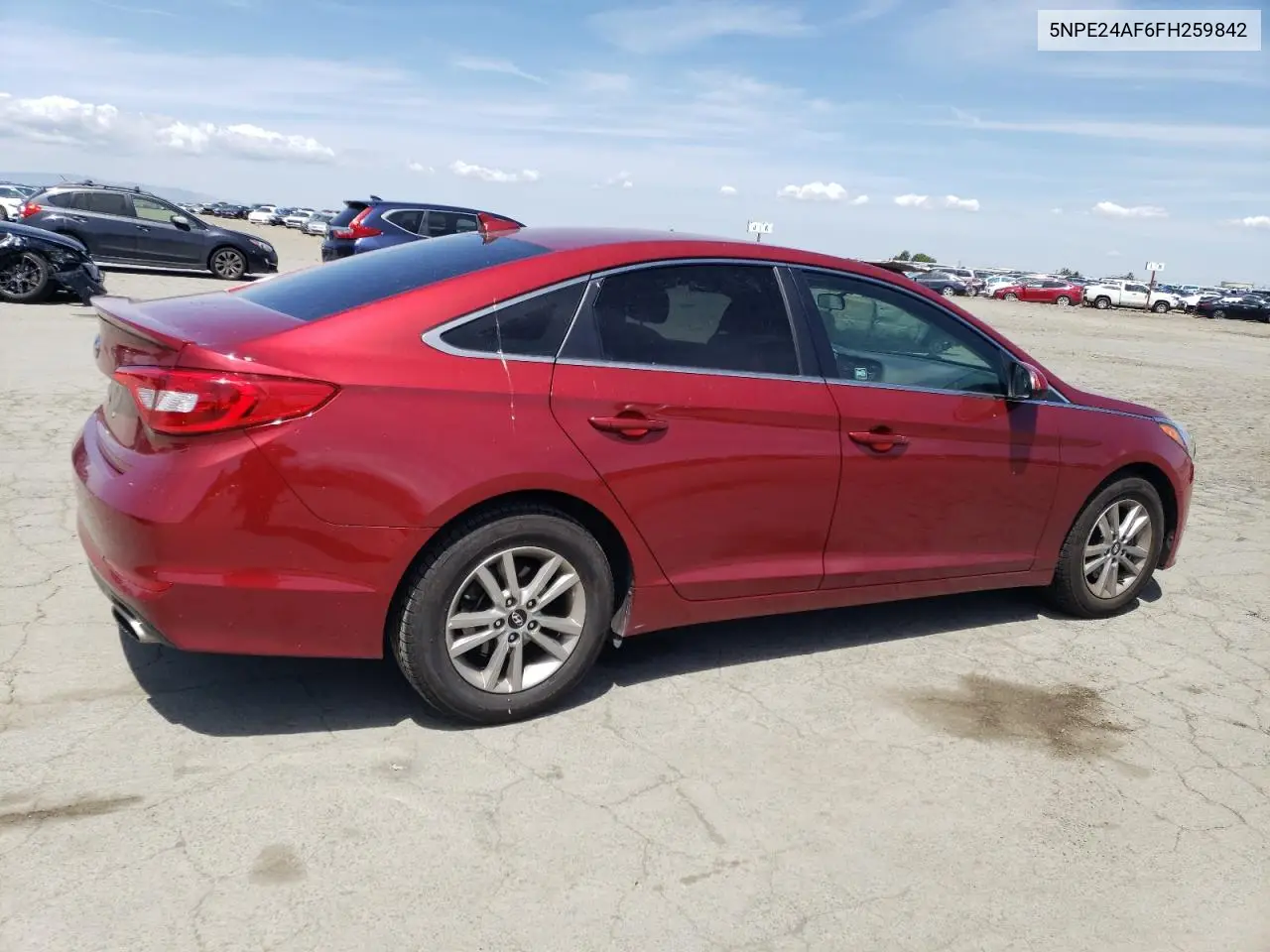 5npe24af6fh259842 5NPE24AF6FH259842 2015 Hyundai Sonata Se