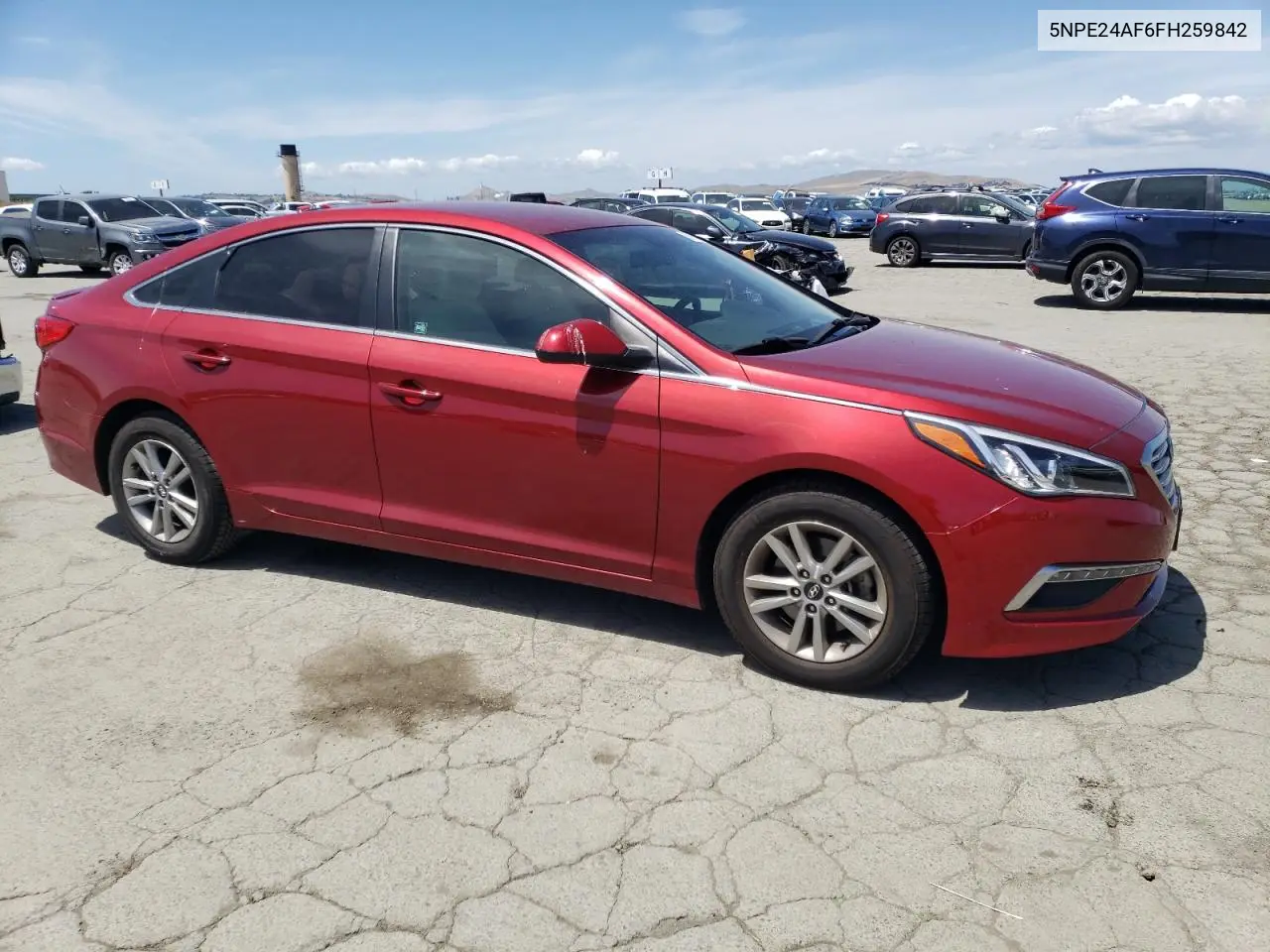 5npe24af6fh259842 5NPE24AF6FH259842 2015 Hyundai Sonata Se