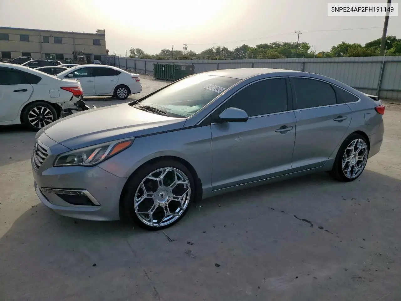 2015 Hyundai Sonata Se VIN: 5NPE24AF2FH191149 Lot: 56921245