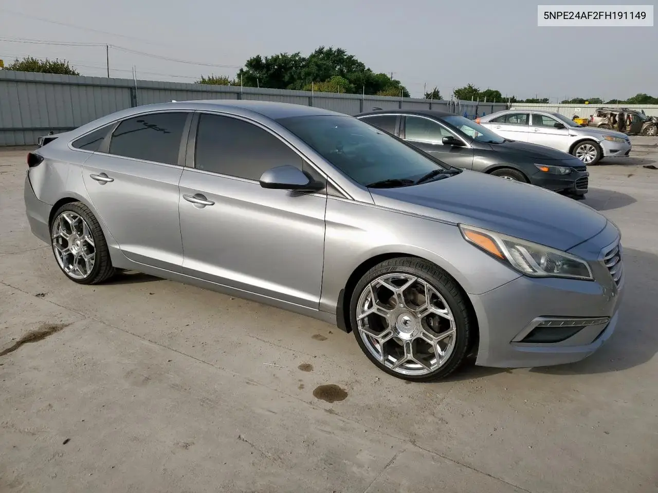 2015 Hyundai Sonata Se VIN: 5NPE24AF2FH191149 Lot: 56921245