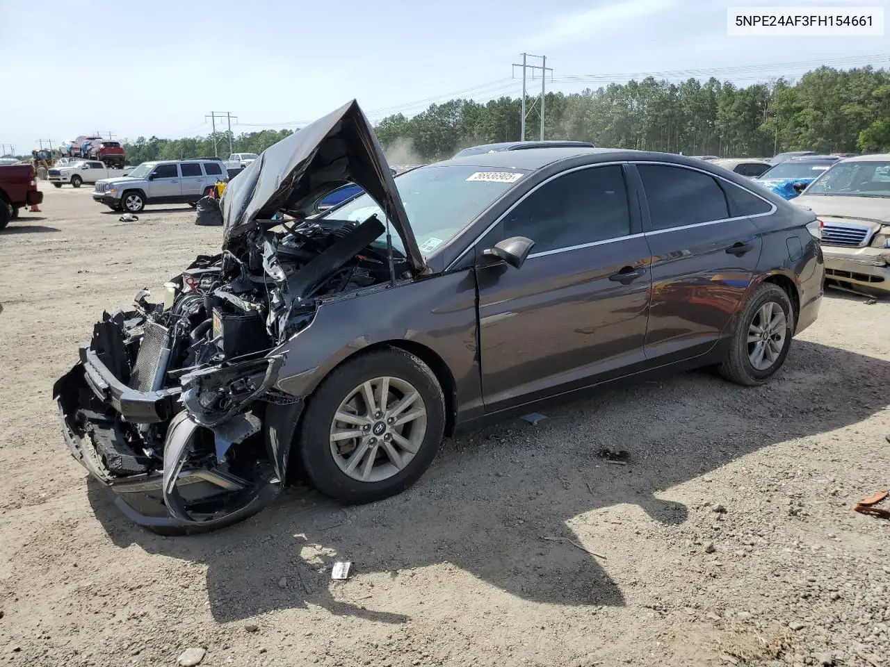 2015 Hyundai Sonata Se VIN: 5NPE24AF3FH154661 Lot: 56936905